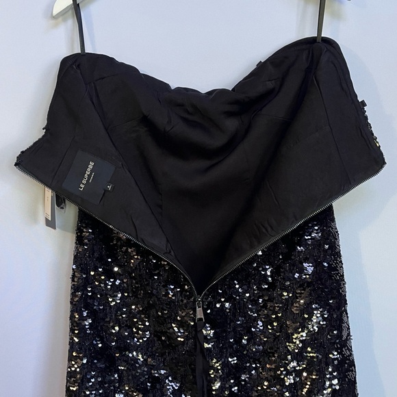 NWT Le Superbe Nominee Tux Sequined Mini Dress size 8 - Picture 11 of 14